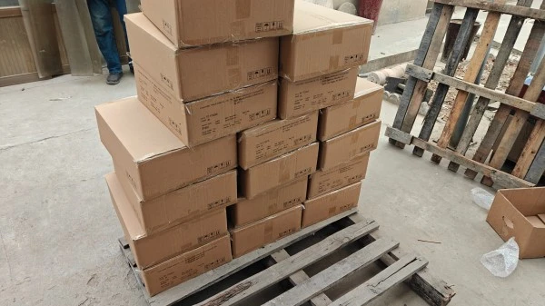Cajas seleccionadas