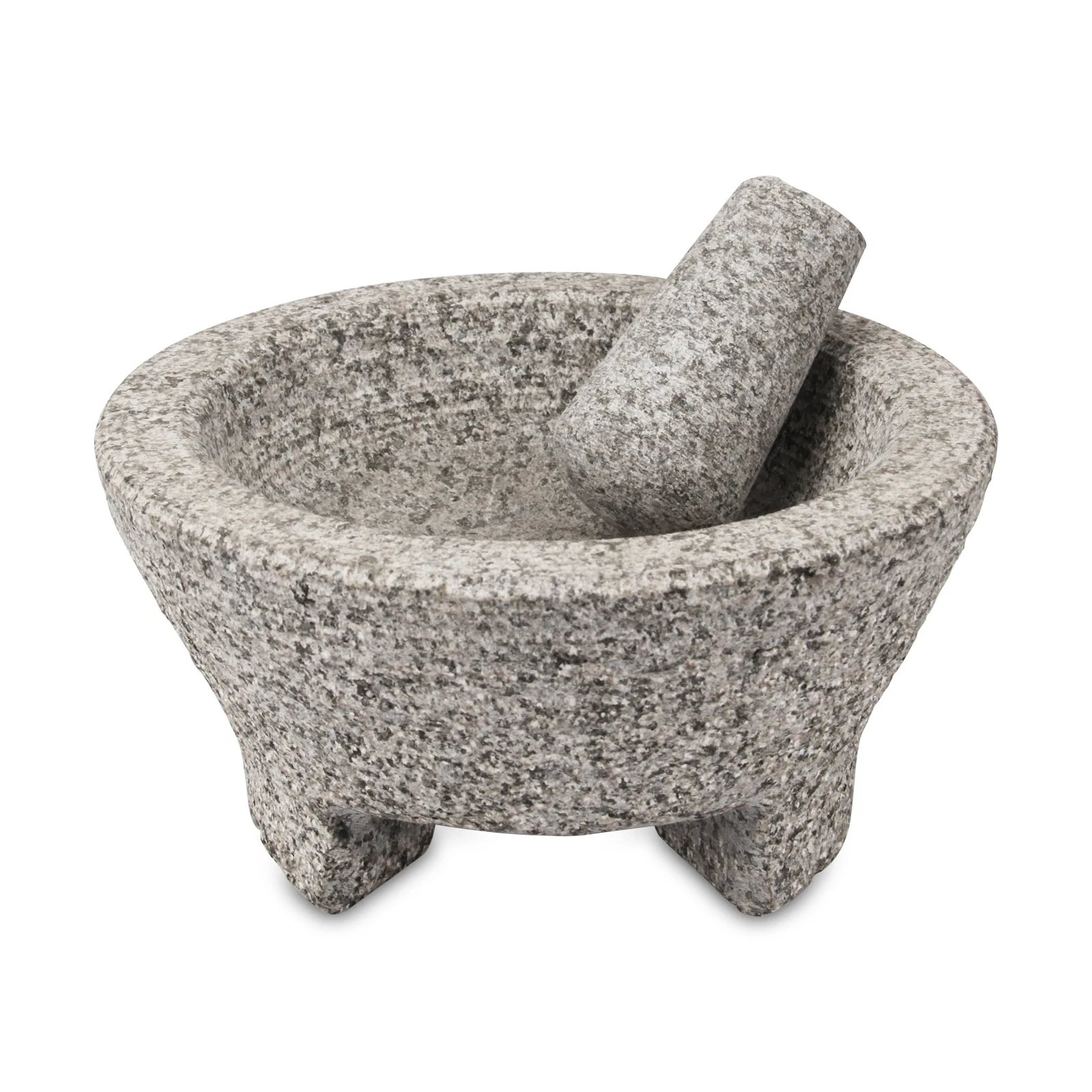 Mortero y maja de granito D 20*9 cm H