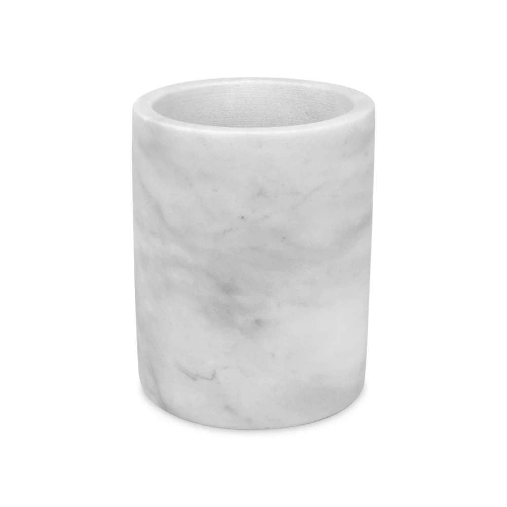 Enfriador de vino de m&aacute;rmol gris blanco