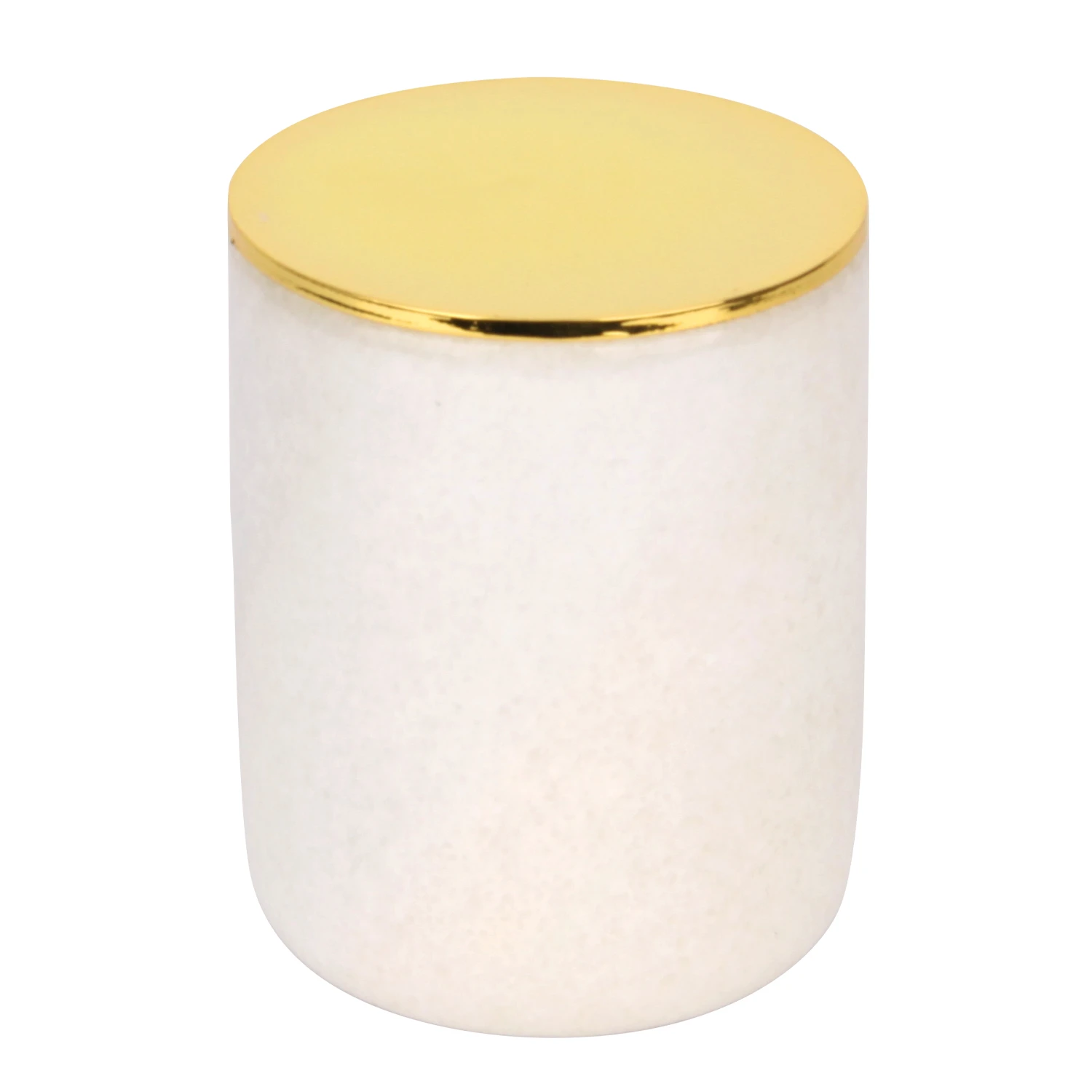 vaso vertedor de cera blanco